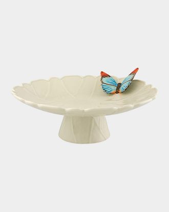 Bordallo Pinheiro Cloudy Butterflies Cake Plate by Claudia Schiffer, 15