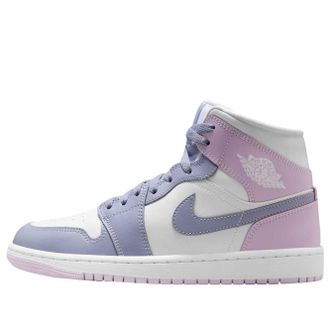 Nike Jordan (WMNS) Air Jordan 1 Mid Indigo Haze Doll White BQ6472-510
