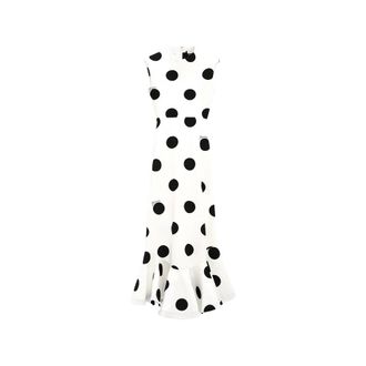 Jacquemus Palmier Polka-Dot Midi-jurk - Dames - Jurken - Veelkleurig - Maat: S Leer