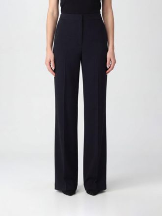 Stella McCartney Pantaloni sartoriali a vita alta in lana con gamba flared