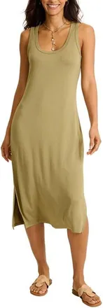Tommy Bahama Drapey Ponte Midi Dress in Sea Clay at Nordstrom, Size X-Large