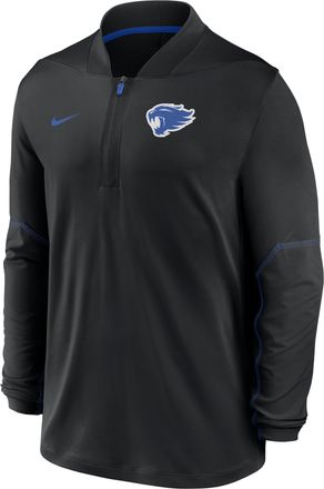 Nike Kentucky Sideline Nike Mens Dri-FIT College 1/2-Zip Top in Black | 03BA08HZNKY-UCQ