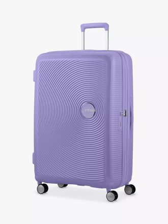 American Tourister Soundox 4 Wheel Expandable Suitcase, 77cm
