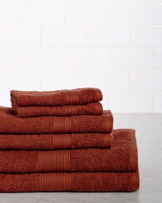 Home City Inc. Eco Friendly 6Pc Cotton Towel Set