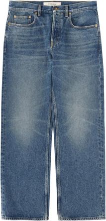 Golden Goose Jeans, Heren, Blauw, W32, Straight Jeans