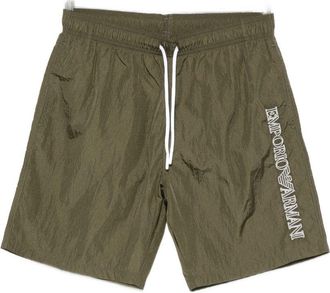 Emporio Armani Costume da bagno con logo Emporio Armani