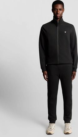 Lyle & Scott Lyle And Scott Mens Diagonal Weave Joggers - Black - Size: 33/32/32