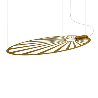 Sollux Lighting Minimalistic Pendant Lamp 150x110x80cm 1xLight in Gold | Size: 150 x 110 x 80 cm