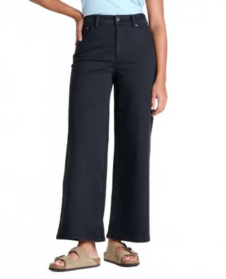 Toad & Co Balsam Wide Leg Pants In Black
