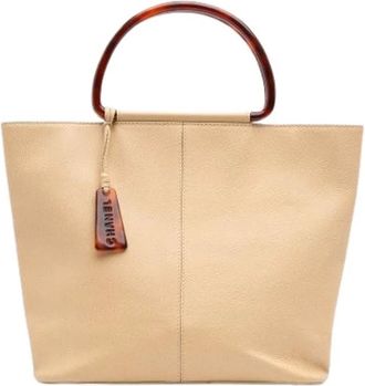 Chanel Pre-owned Handbags, female, Beige, Size: ONE SIZE Pre-owned Tote Bag