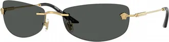 Versace VE2279 100087 Silver/Dark Grey
