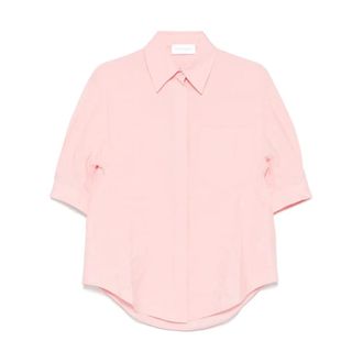 Christian Wijnants Overhemden, Dames, Roze, XL, Nylon, Shirts