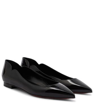 Christian Louboutin Hot Chick leather ballet flats