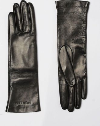 Alexander McQueen Gloves MCQUEEN Woman color Black