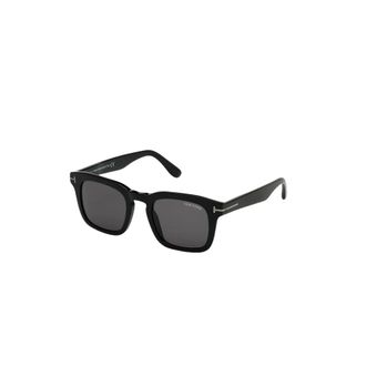 Tom Ford Dax Zonnebril met Vierkant Montuur - unisex - Accessoires - Zwart - Maat: 48 MM