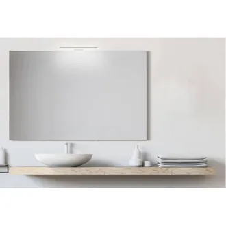 San Marco San Marco - Specchio Bagno 120x80 Cm Con Luce Led Premium Da 45 Cm