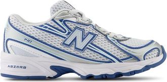 New Balance Boys 740 - Preschool Running Shoes Grey/White/Ice Blue Size 11.0