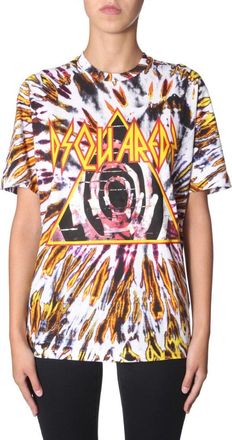 Dsquared2 Tie And Dye Print T-Shirt