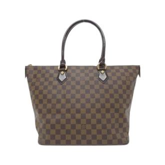 Louis Vuitton Pre-owned Tote Bags, female, Brown, Size: ONE SIZE Pre-owned Damier Ebene Tote Bag