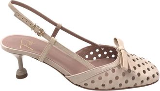 Roberto Festa Milano Chanel - Dames - Pumps - Beige - 36 EU - Leer - Schoenen