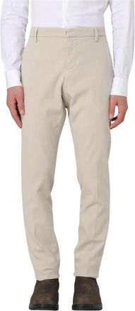 Dondup Broeken, Heren, Beige, W32, Veelzijdige Beige Broek voor Mannen