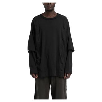 Andrea Ya'aqov Hombre, Camisetas, Negro, Talla: S