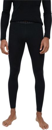 Icebreaker 200 Oasis Leggings - Heren - Outdoor ondergoed - Zwart - XL - Wol - Fitness