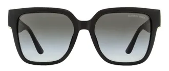 Michael Kors MK2170U Logo-Accented Square Sunglasses - Black