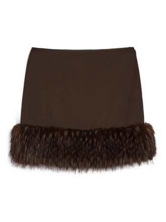 Apparis Meadow mini skirt - Brown