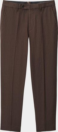 Rag & Bone Men & apos;s Evan Linen Straight Leg Trousers