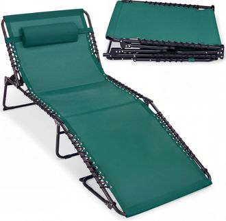 Best Choice Products Extra Wide Patio Chaise Lounge Chair, Portable Folding Recliner w/ 8 Positions