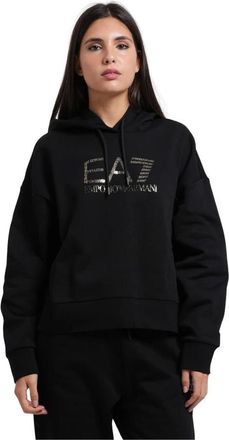 Emporio Armani Visibility Trainingspak - Dames - Sweatshirts & Hoodies - Zwart - Maat: XS Katoen