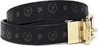 Pollini Te 6000Pp 05Q1100A Reversible Riem - Dames - Riemen - Zwart - ONE Size - Leer - Accessoires
