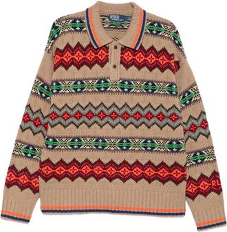 Ralph Lauren Fair Isle Intarsia-knit Sweater