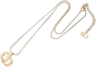 Dior Collana con logo CD anni 2000 - Oro