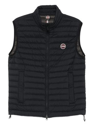 Colmar quilted sleeveless vest - men - Polyamide/Goose Down/Polyamide/Goose Feather - 56 - Blue