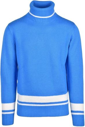 KANGRA Truien & Vesten, Heren, Blauw, L, Wol, Maglione Ciclista