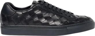 Scarosso Ugo Woven - Heren - Sneakers - Zwart - 40 EU - Katoen - Schoenen