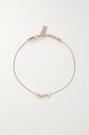 Saint Laurent Bracciale Color Oro Rosa