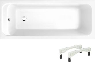 Villeroy & Boch Ba&ntilde;era Recta 140 X 70 Villeroy Et Boch Architectura Acr&iacute;lico Con Pies