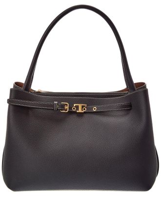 Tod's Tods Logo Small Leather Tote