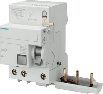 SIEMENS Bloqueo Diferencial Siemens 3p 40a 30ma Ac Tipo 3 M&oacute;dulos Para 5sy 5sm23320
