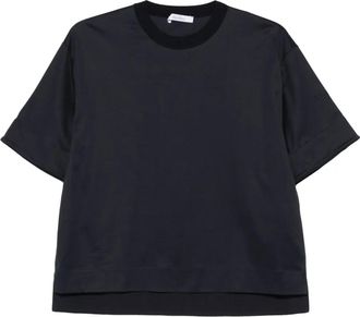 Max Mara Top met korte mouwen - Zwart