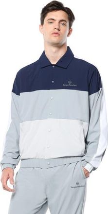 Sergio Tacchini Tore Jacket in Sleet at Nordstrom, Size Xxx-Large