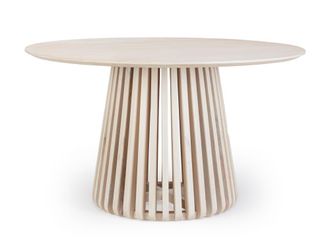 BIZZOTTO Mesa redonda en madera de mango &Oslash;130 natural