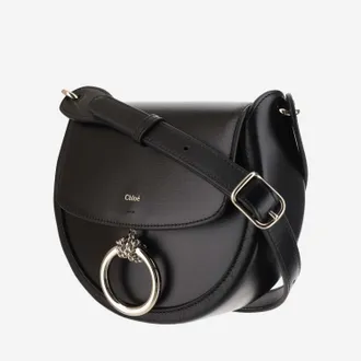 Chlo&eacute; Womens Small Cross-Body Bag Black Satchels & Cross Body