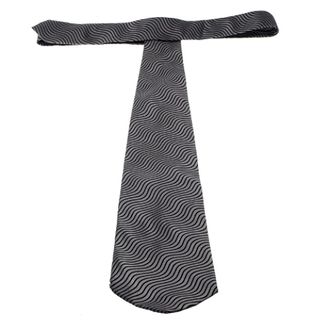 Gucci Pre-owned Accessories, male, Gray, Size: ONE SIZE Pre-owned Silk home-office