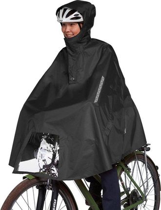 Tatonka Poncho Para Bicicleta Tatonka - Negro, Talla: L