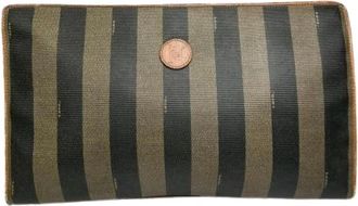 Fendi Pre-owned Vintage Leren Clutch - Dames - Vintage Clutch - Veelkleurig - ONE Size - Leer - Vintage