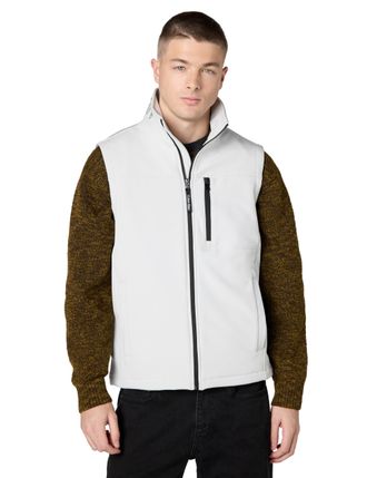 Calvin Klein Mens Everyday Essential Water Resistant Stretch Jacket Down Outerwear, White/Opulent Garden, M